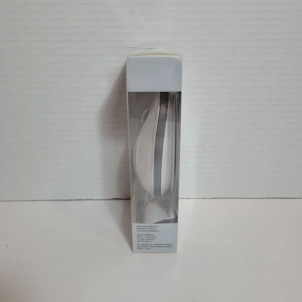 Macally 3 Button Optical USB Wired Mouse for Mac and PC New